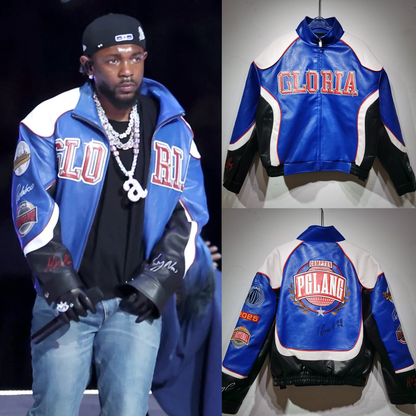 Kendrick Lamar 59th Super Bowl Performance Jacket