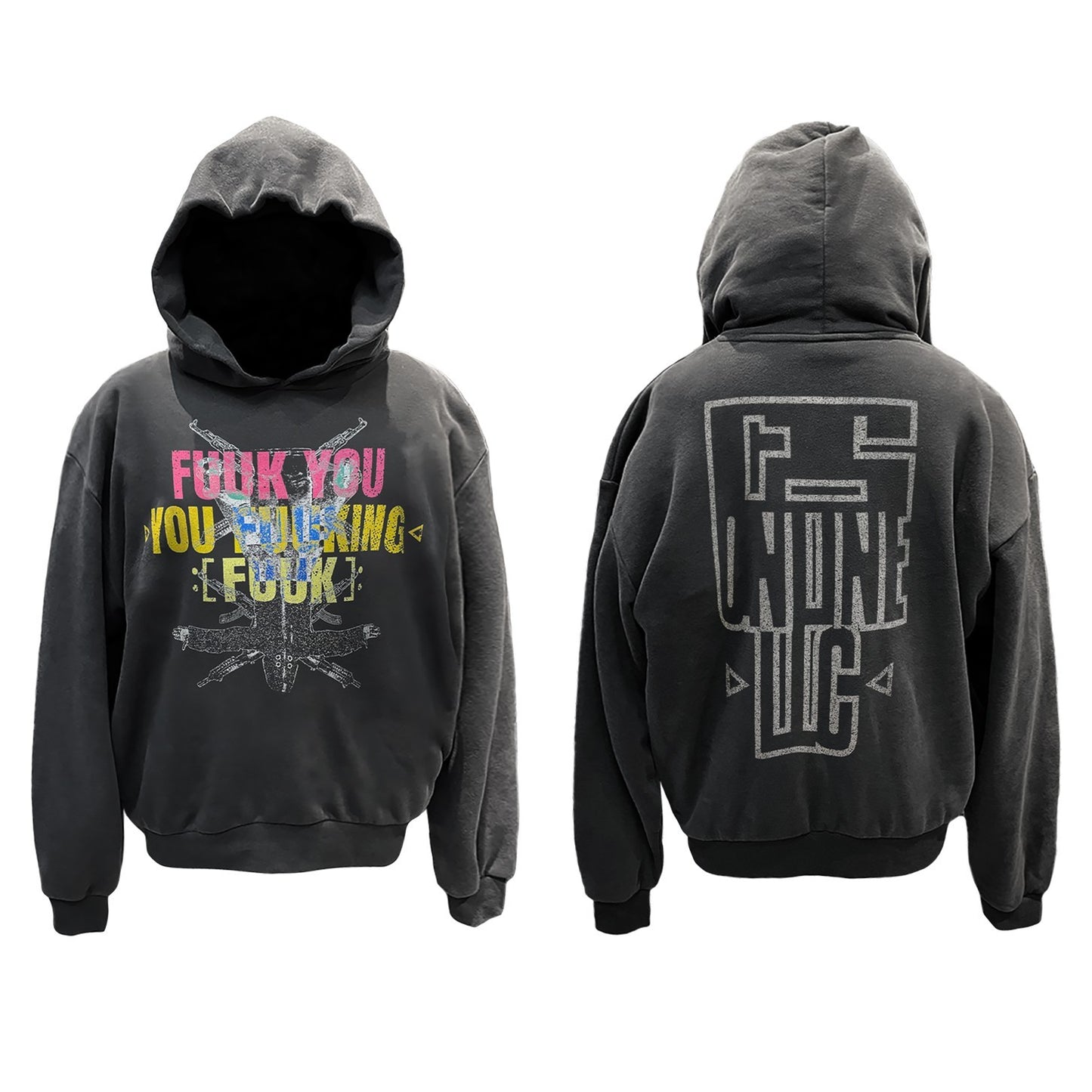 CSonline "FUUK Anti-War" Vintage Hoodie