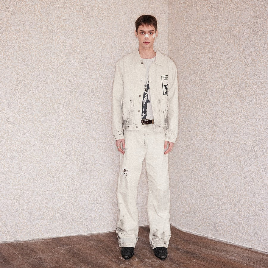 RICHILL MELANCHOLY Scratched Pants