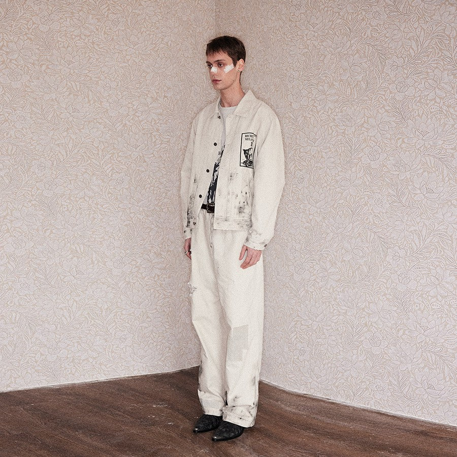 RICHILL MELANCHOLY Scratched Pants