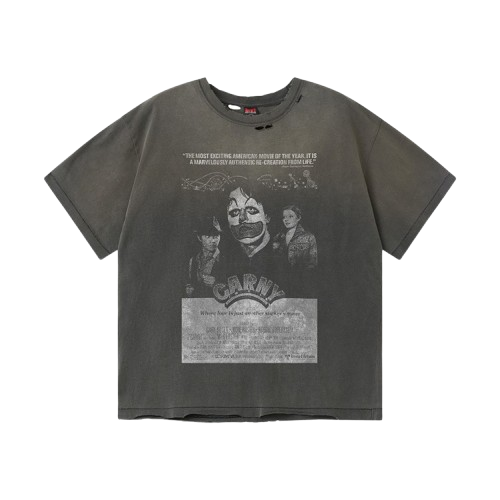 SOULDIVE Joker Aging Gradient Vintage T-shirt