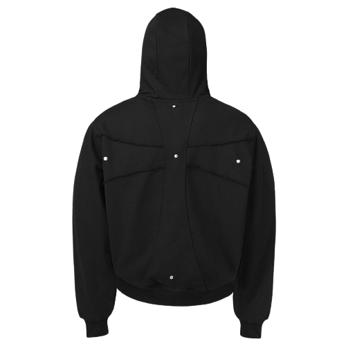 SmallTownKid Cross Zipper Hoodie