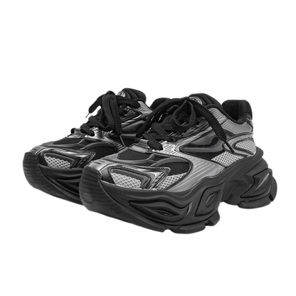 Cat-eye Thick-soled Mesh Breathable Sneakers