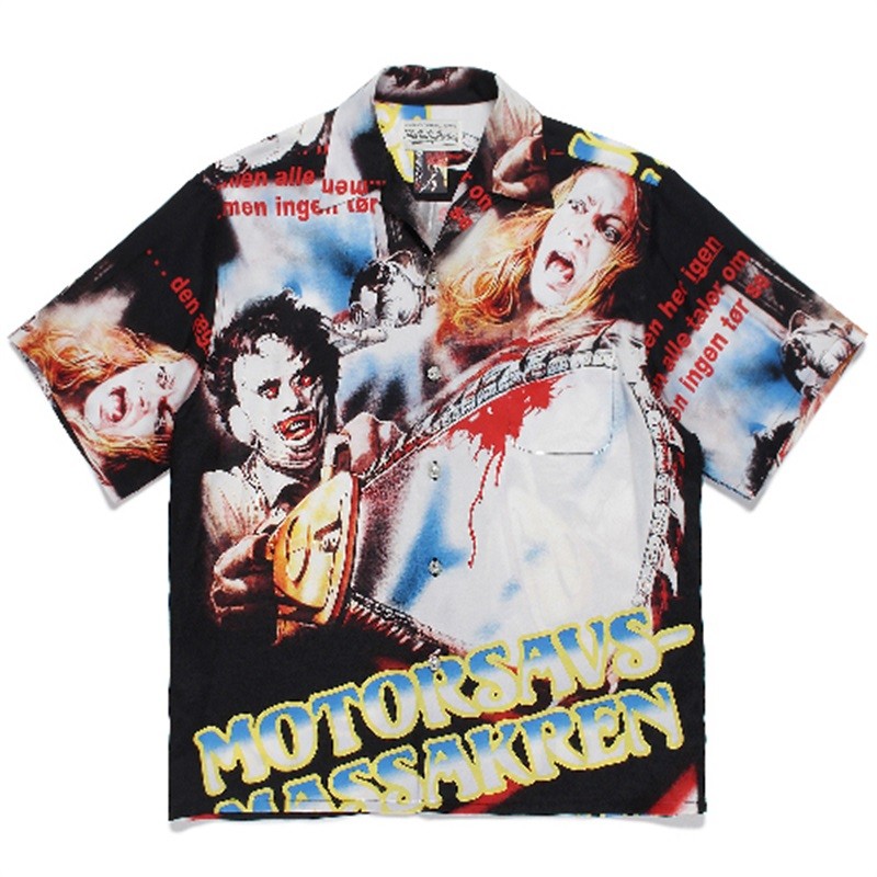 Texas Chainsaw Devil Maniac Hawaiian Shirt